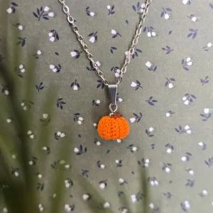 Collier citrouille