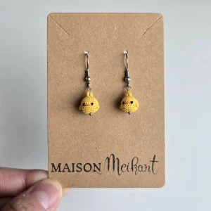 Boucles d'oreilles Piou Piou