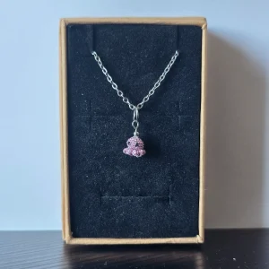 Collier poulpe rose Boite