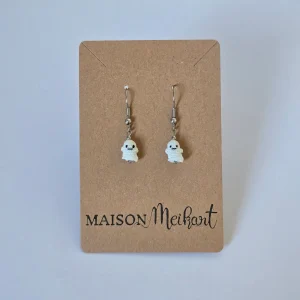 Boucles d'oreilles Fantômes phosphorescents
